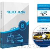 Pakiet NAUKA JAZDY Podręcznik + testy na płycie DVD lub Kod do testów ONLINE