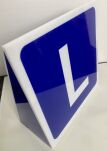 Klosz plafon L pleksi Emblemat L pleksi zamknięty - 2