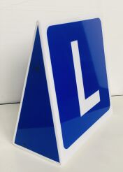 Klosz plafon L pleksi Emblemat L pleksi zamknięty