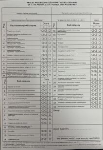 Arkusz egzaminu praktycznego  Zgodne z Rozporządzeniem