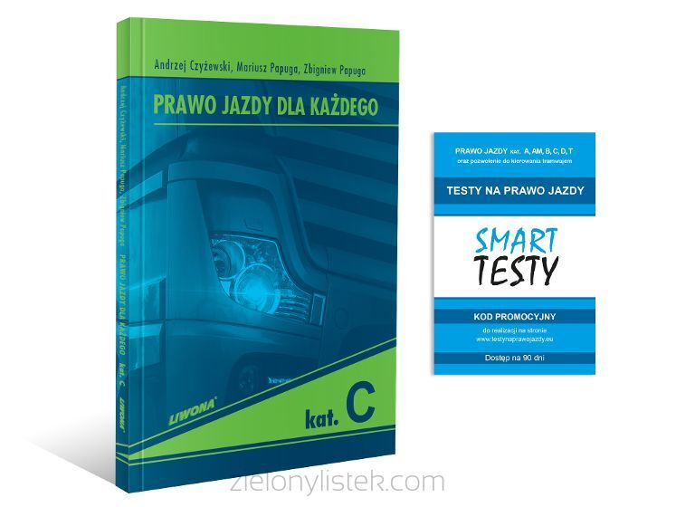 Prawo Jazdy dla każdego- Podręcznik + testy na płycie DVD lub Kod do testów ONLINE