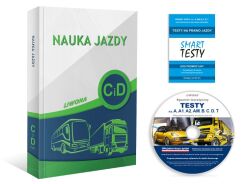 Prawo Jazdy dla każdego- Podręcznik + testy na płycie DVD lub Kod do testów ONLINE