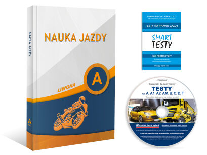Prawo Jazdy dla każdego- Podręcznik + testy na płycie DVD lub Kod do testów ONLINE