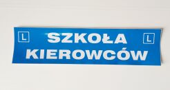Naklejka SZKOŁA KIEROWCÓW