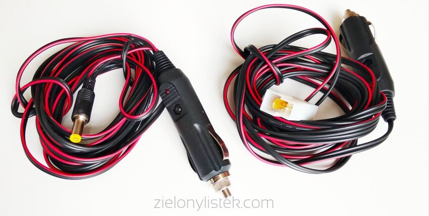 Kabel zasilający 12V z gniazda zapalniczki
