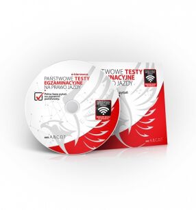 Oficjalne testy PWPW kat. na DVD 2024 E-kierowca