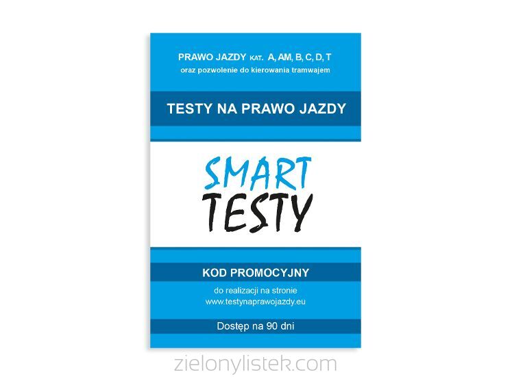 Testy ONLINE KOD do platformy: testynaprawojazdy.eu