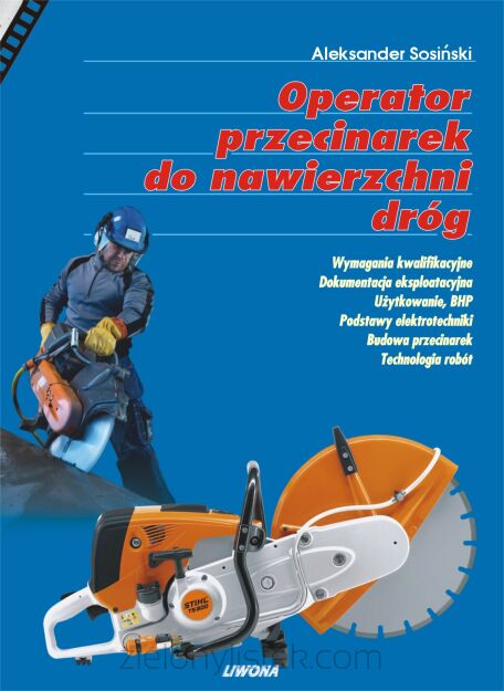 Operator przecinarek do nawierzchni dróg