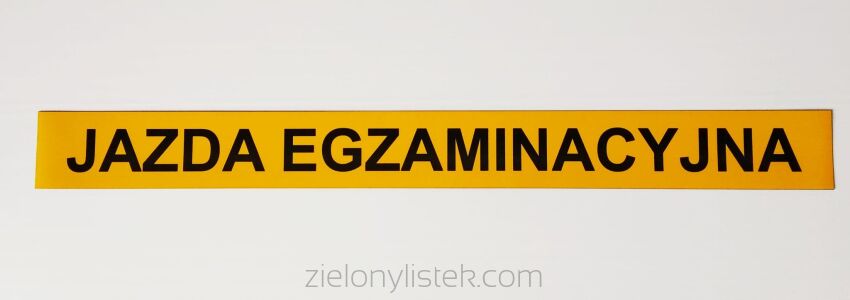 Naklejka magnetyczna 