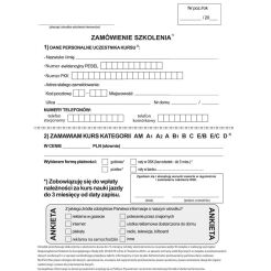 Zamówienie szkolenia zg. RODO
