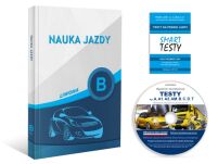 Pakiet NAUKA JAZDY Podręcznik + testy na płycie DVD lub Kod do testów ONLINE - 2