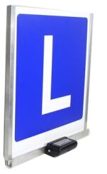Emblemat L do samochodu ciężarowego i autobusu