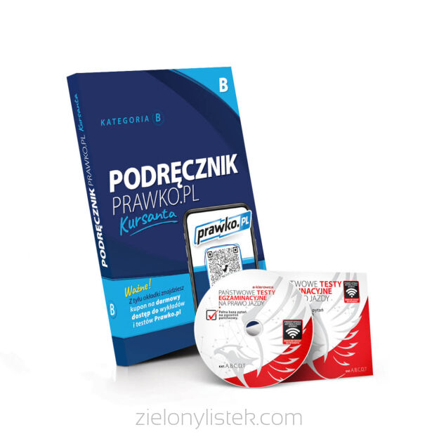 Podręcznik SPS kat. B, B1 + Państwowe testy na DVD lub testy Online