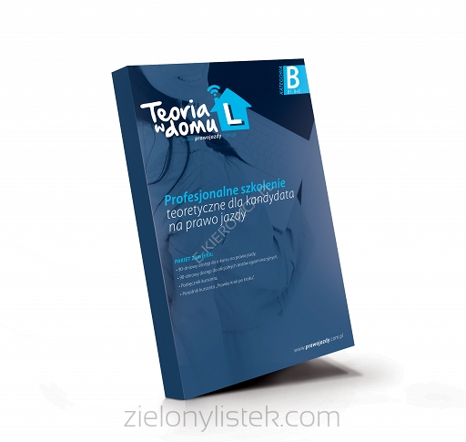 Teoria w Domu Pakiet Startowy podręcznik kat. B, B1, B+E + e-kurs